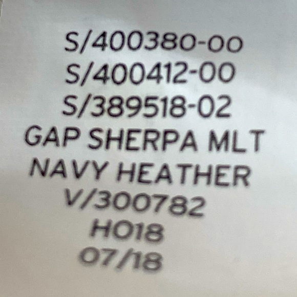 GAP Sherpa Hoodie GAP Vintage
90s Hooded Sweater Navy Size XS - Picture 11 of 13